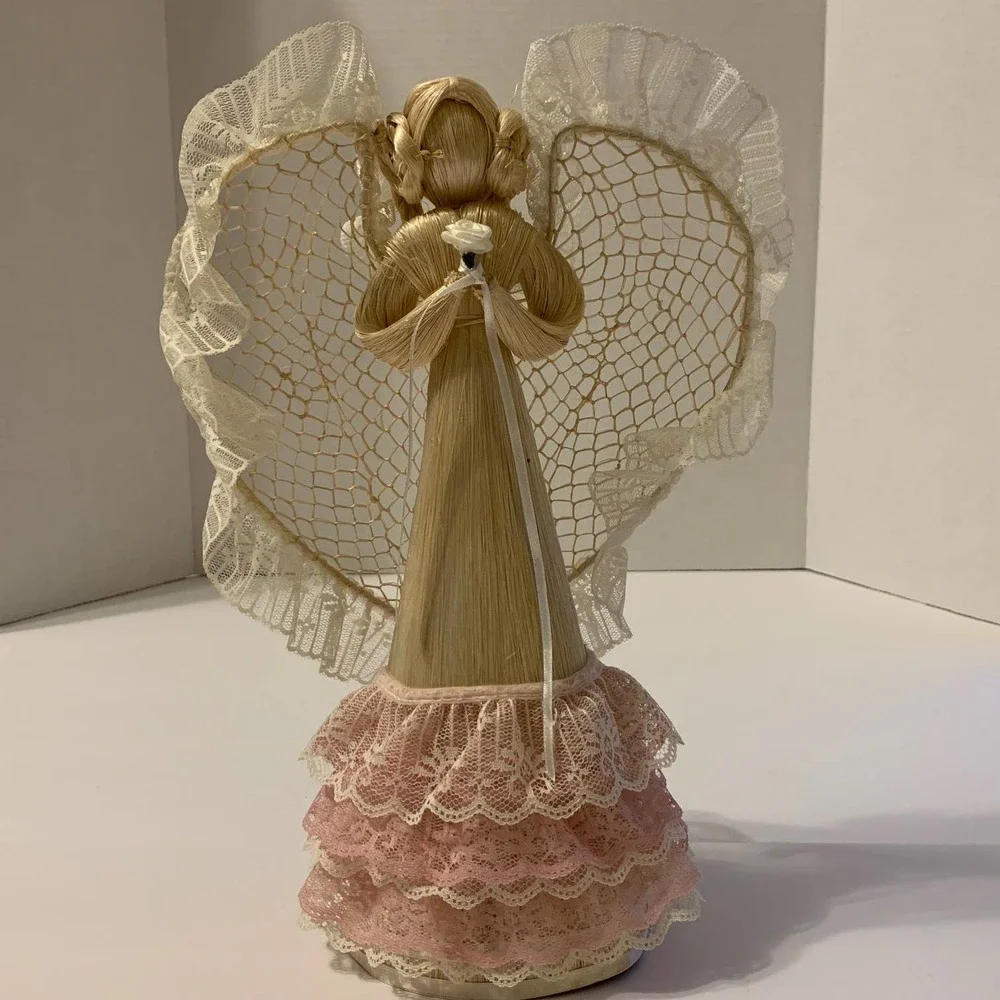 Vintage Corn Silk‎ Angel Doll